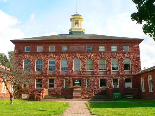 Old Main, The first building of Clarkson University, built in 1896 as